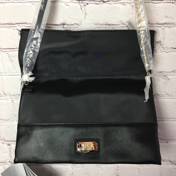 New GEOX Respira Black Shoulder Bag Triple Use - Picture 2 of 15